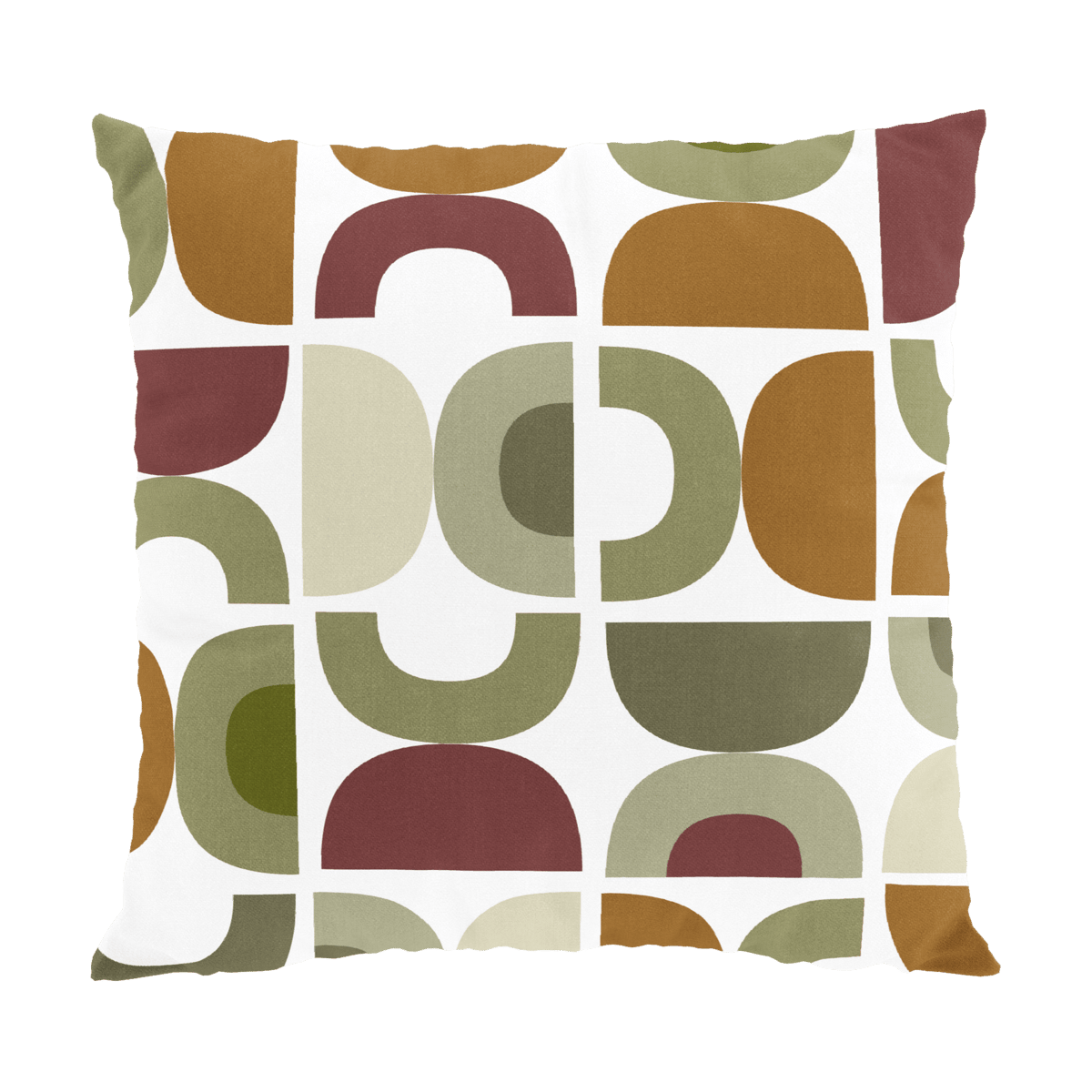 Arvidssons Textil Housse de coussin Spiraldans 47x47 cm Beige