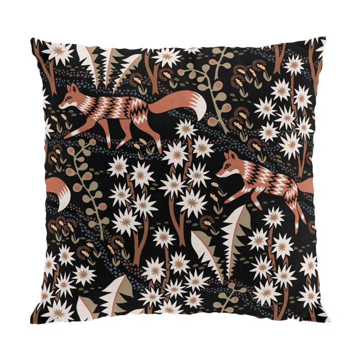 Housse de coussin Stjärnspeja 47x47 cm - Rouille noire - Arvidssons Textil