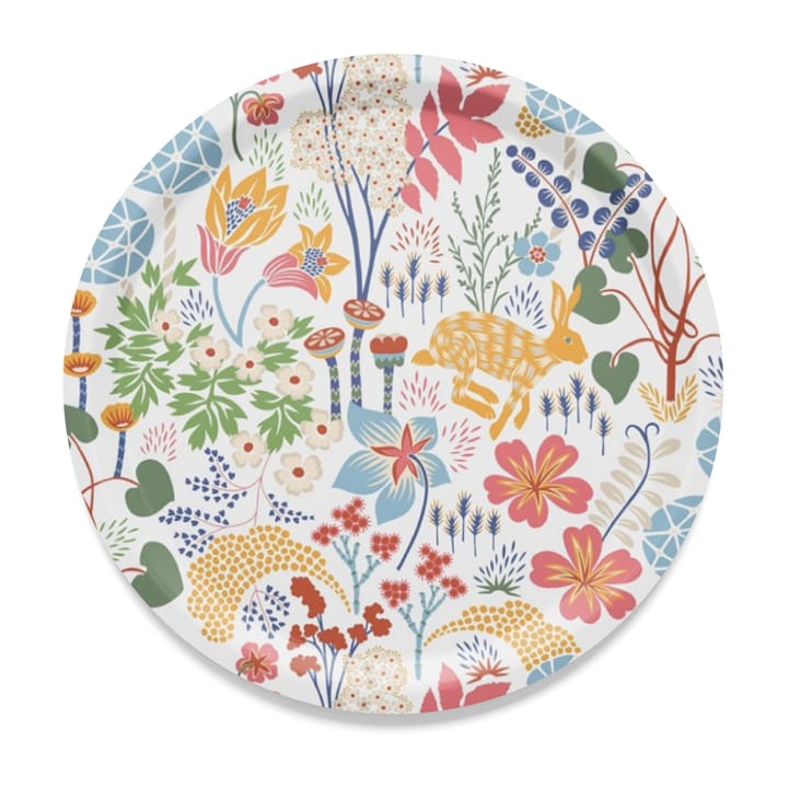 Plateau Lyckeflykt Ø38 cm - Multicolore - Arvidssons Textil