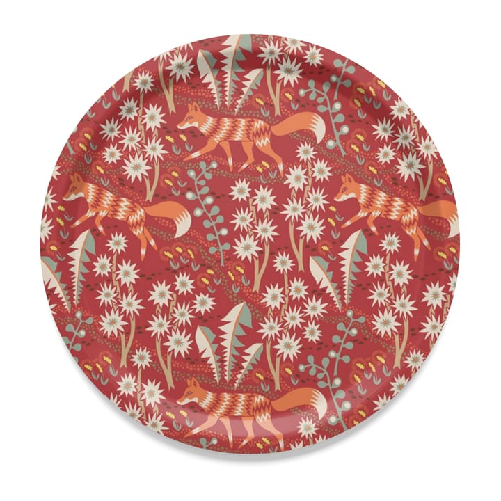 Plateau Stjärnspeja Ø31 cm - Rouge - Arvidssons Textil