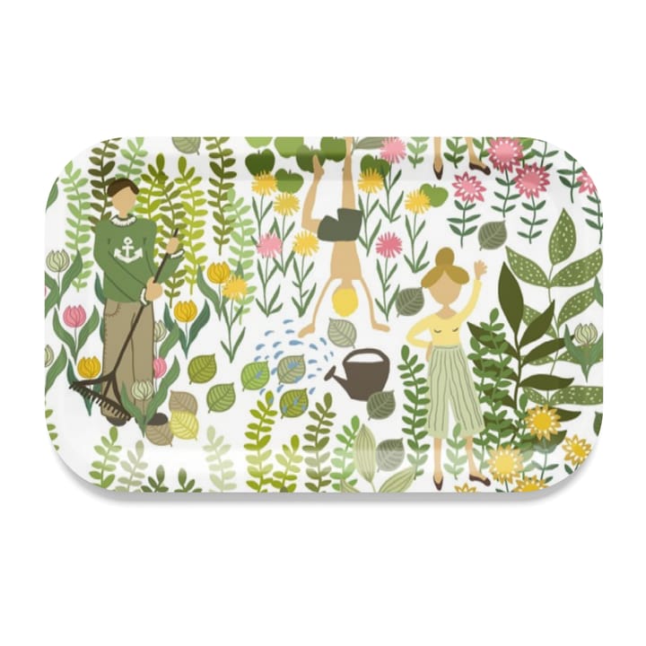 Plateau Trädgård 21x33 cm, Vert Arvidssons Textil