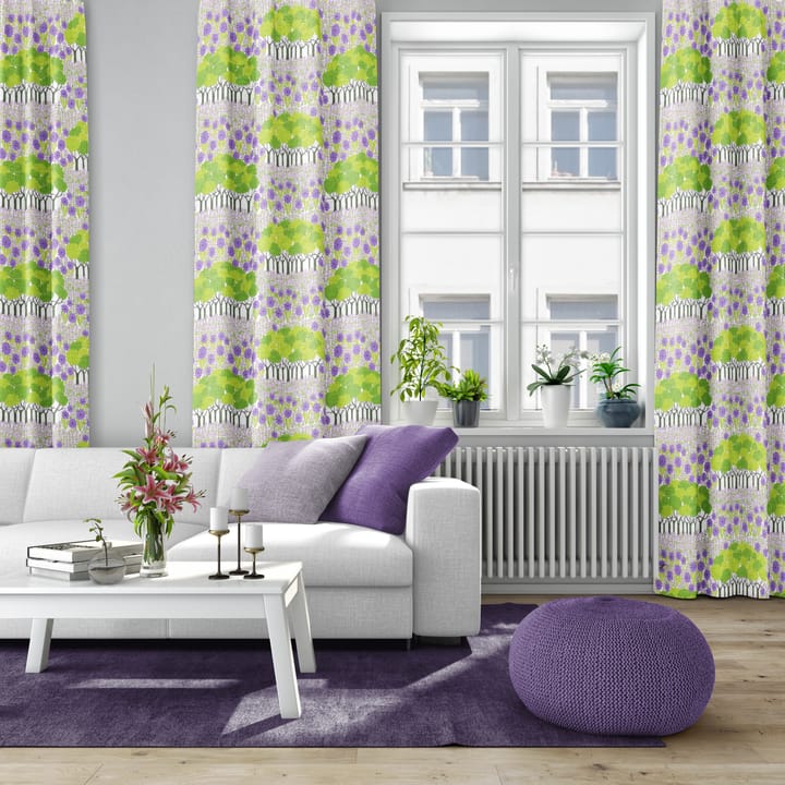 Tissu Allé - Vert-violet - Arvidssons Textil