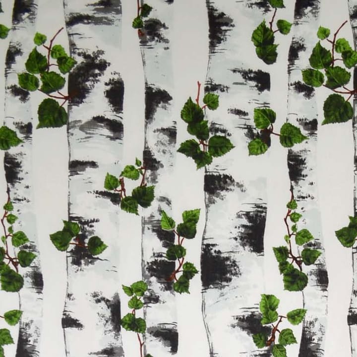 Tissu Björk fabric, noir-blanc Arvidssons Textil