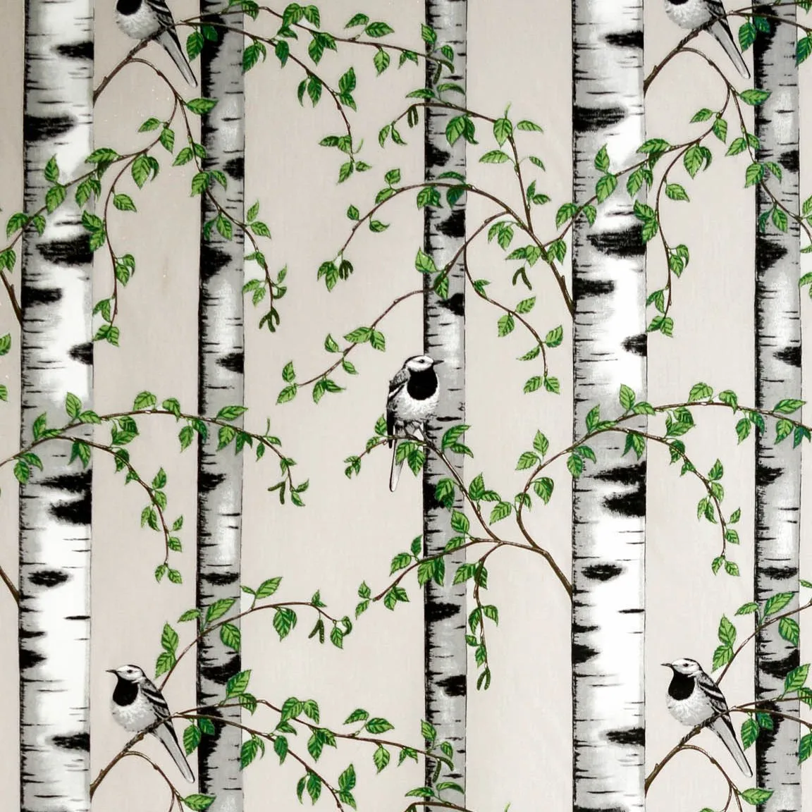 Tissu Björkdungen, beige Arvidssons Textil