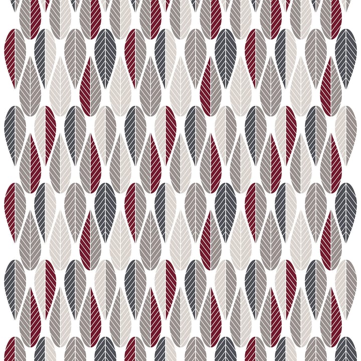 Tissu Blader - Gris-rouge - Arvidssons Textil