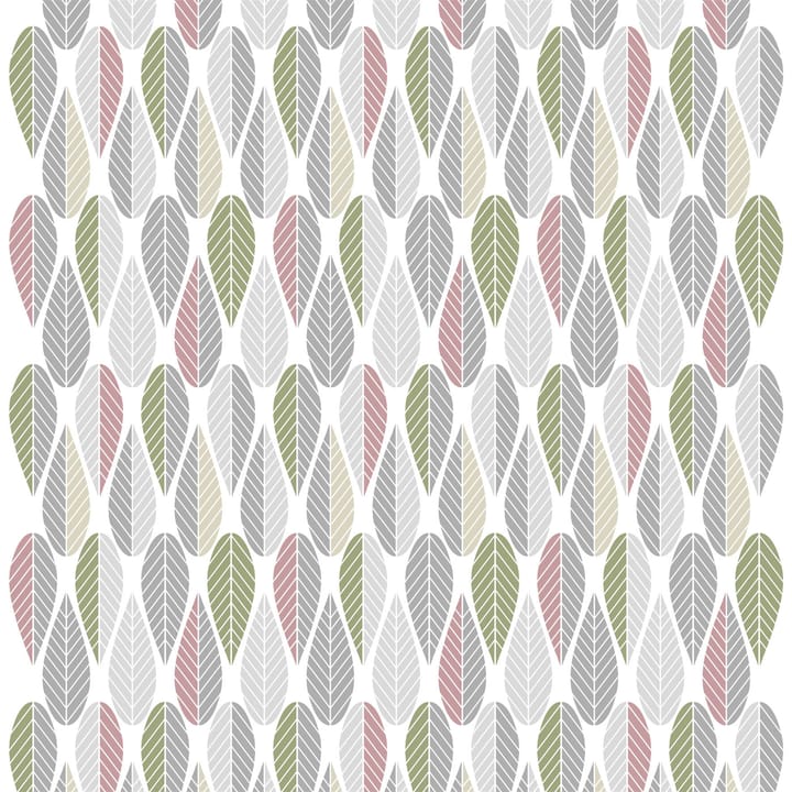 Tissu Blader - rose-gris-vert - Arvidssons Textil