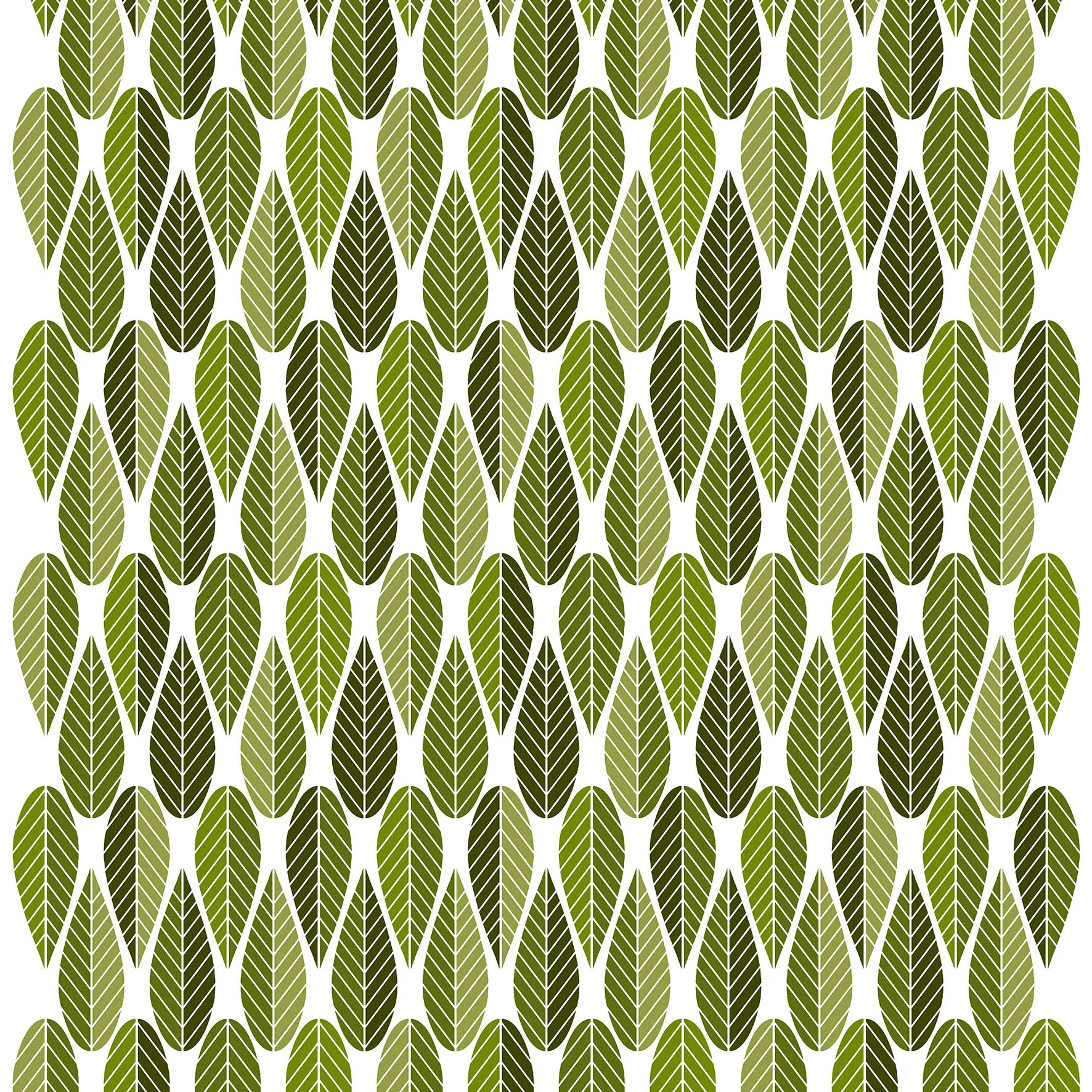 Tissu Blader, Vert Arvidssons Textil