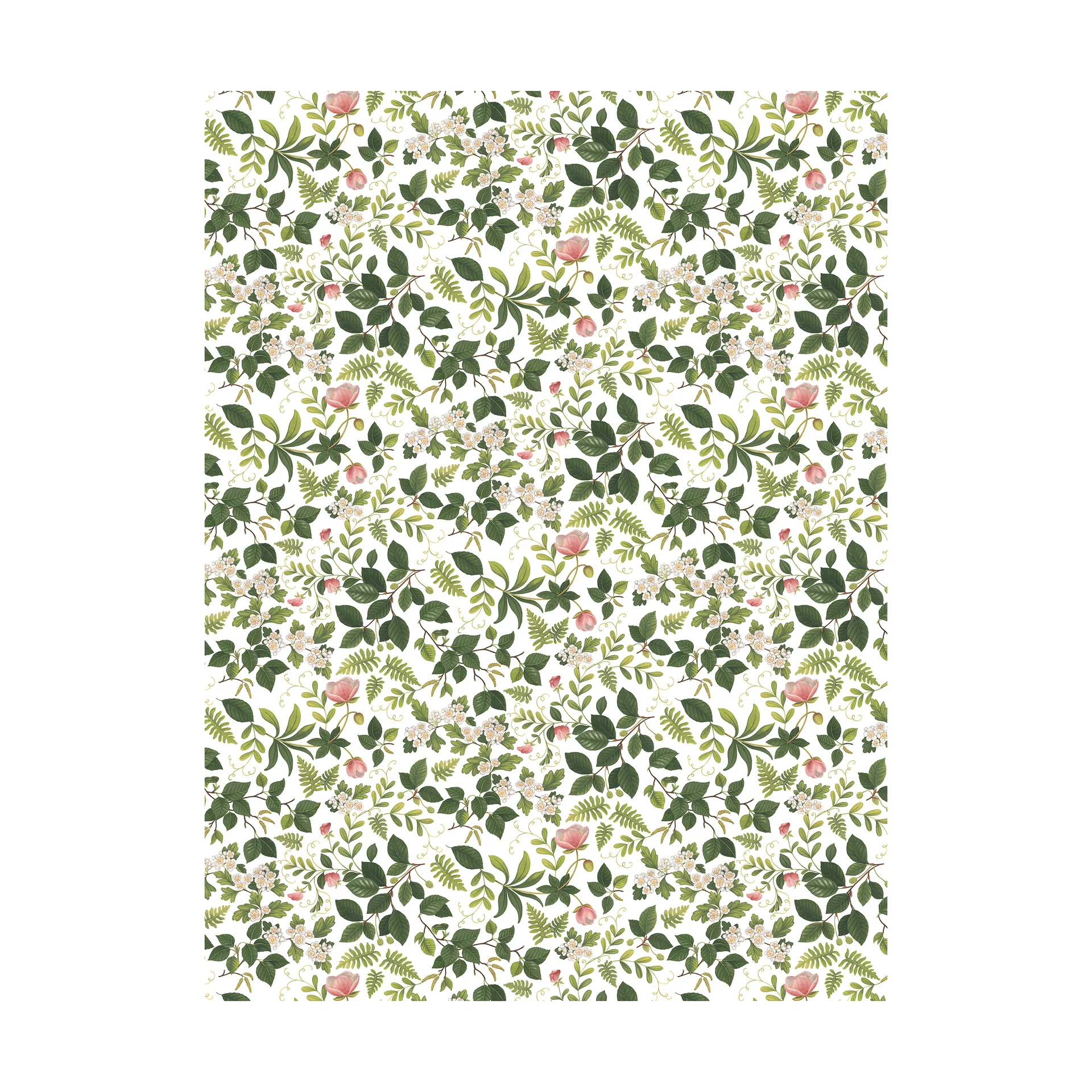 Tissu Blomsterlund, Vert Arvidssons Textil