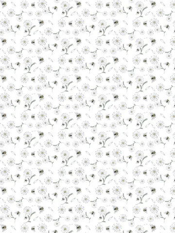 Tissu Blomstersurr - Beige - Arvidssons Textil