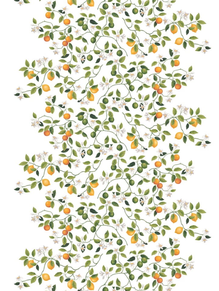 Tissu Citrusträdet - Vert-vert - Arvidssons Textil