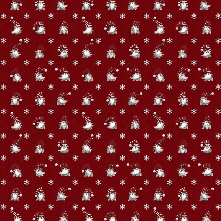 Tissu de Noël Julian et Co., Rouge Arvidssons Textil