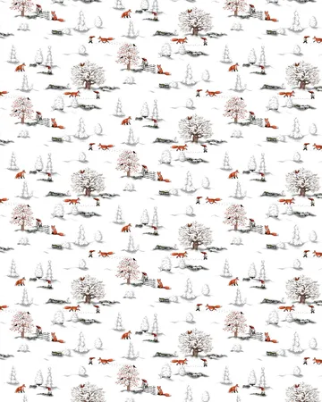 Tissu Ekhagen - Blanc cassé - Arvidssons Textil