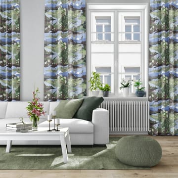 Tissu Fjällvandring  - Bleu-vert - Arvidssons Textil