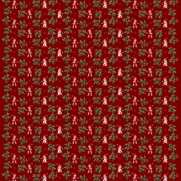 Tissu Hjärtans jul - Rouge - Arvidssons Textil