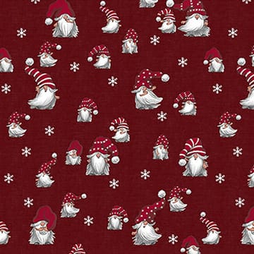Tissu Julian - Rouge - Arvidssons Textil