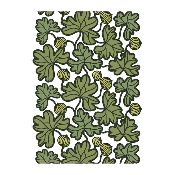 Tissu Krusbär  - Vert - Arvidssons Textil