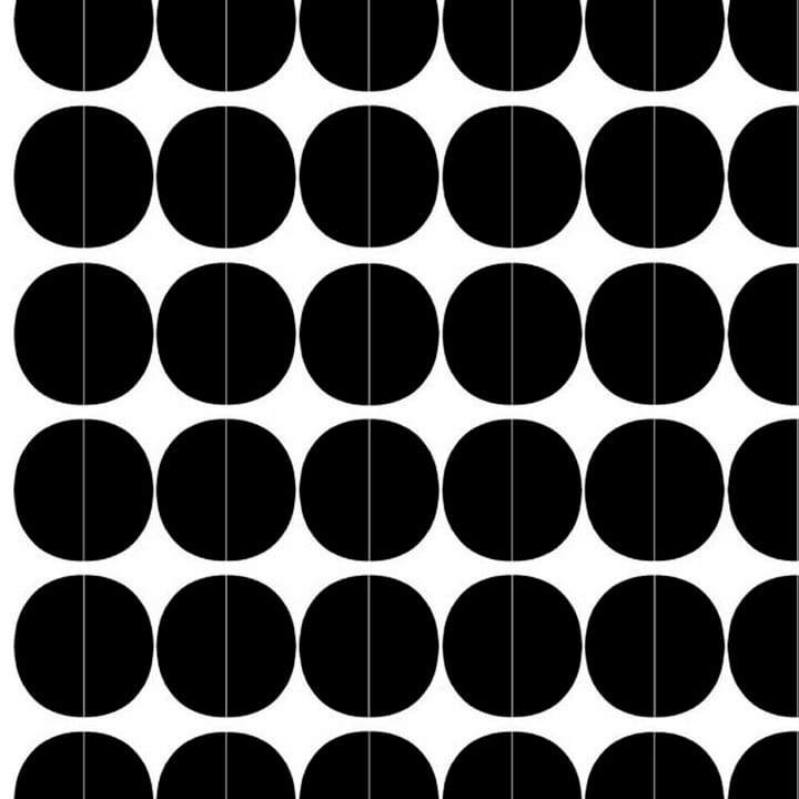 Tissu Lane, cercles noirs Arvidssons Textil