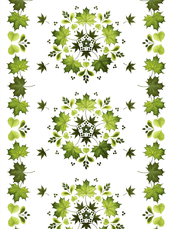 Tissu Lövkrans - Vert - Arvidssons Textil