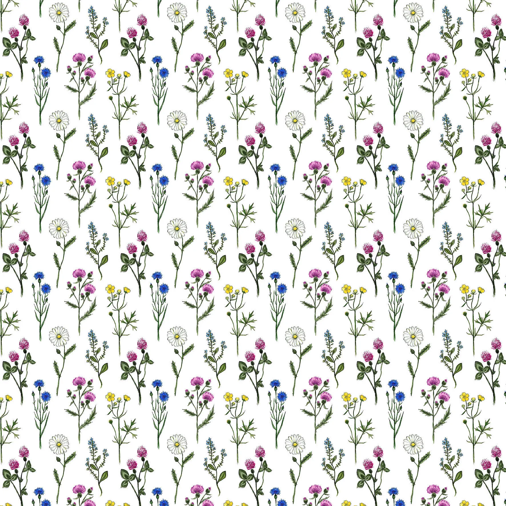Tissu Midsommar, Multi Arvidssons Textil