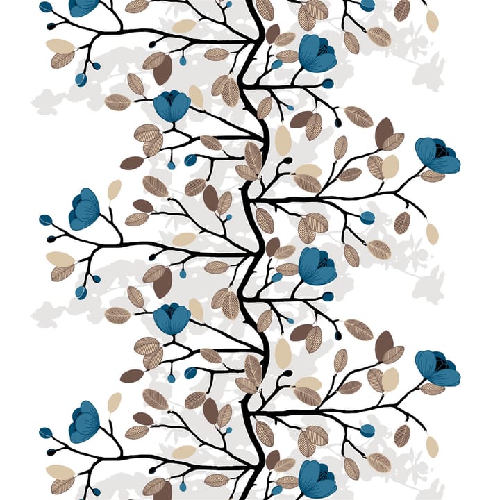 Tissu Ofelia - bleu foncé - Arvidssons Textil