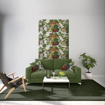 Tissu Sommarstad - Vert - Arvidssons Textil