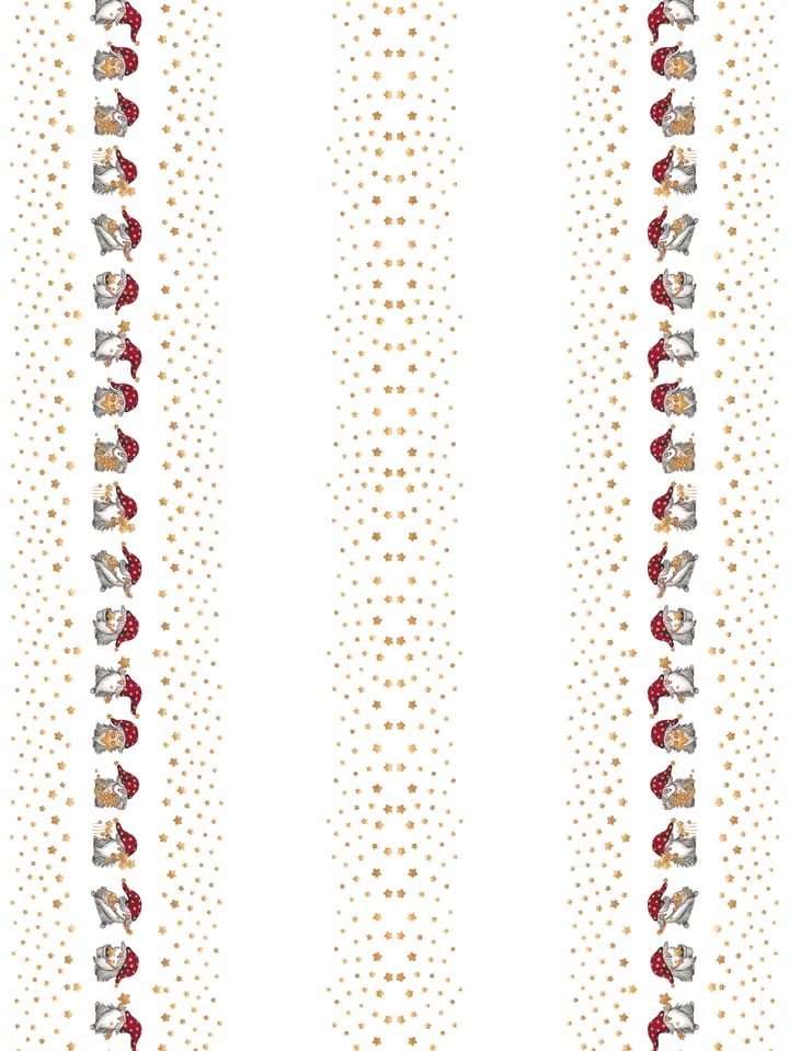 Tissu Stjärnglans - Blanc cassé - Arvidssons Textil
