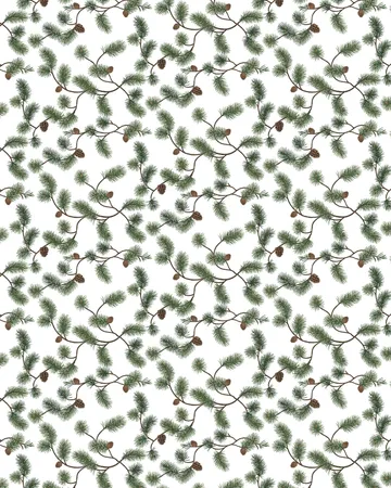 Tissu Tallegren - Vert - Arvidssons Textil
