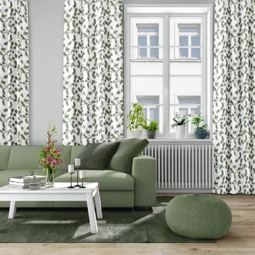 Tissu Tallegren - Vert - Arvidssons Textil
