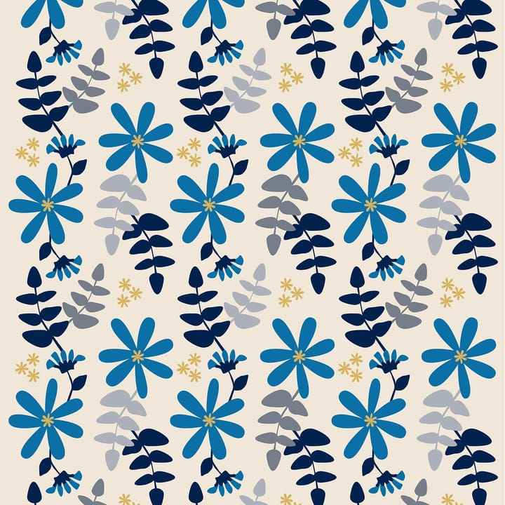 Tissu Under solen - Bleu - Arvidssons Textil