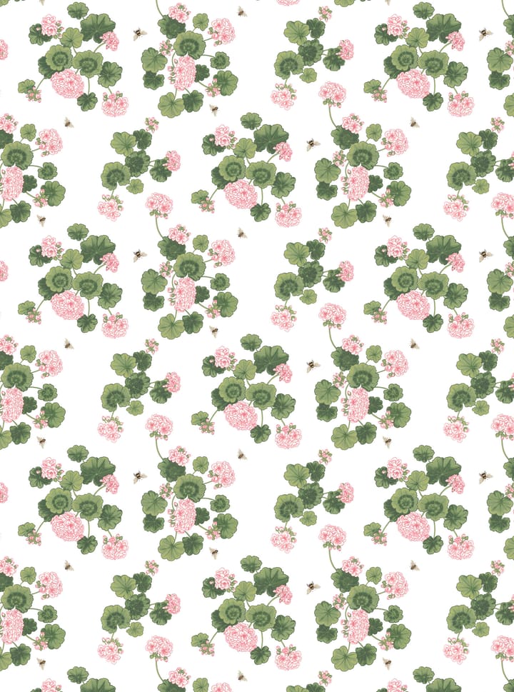 Toile cirée Astrid - Rose-vert - Arvidssons Textil