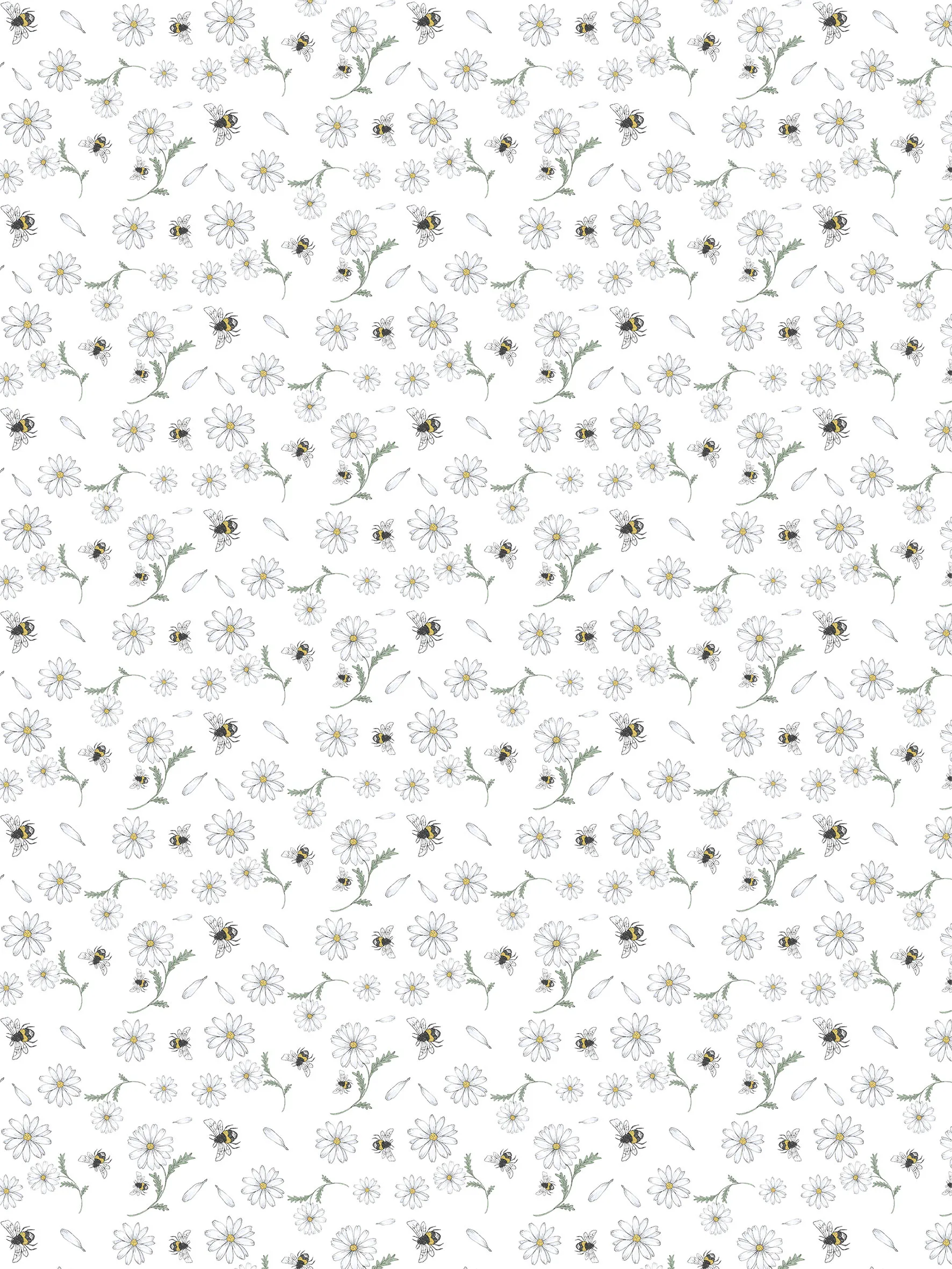 Toile cirée Blomstersurr, Beige Arvidssons Textil