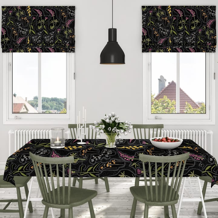 Toile cirée Florens, Noir-multi Arvidssons Textil