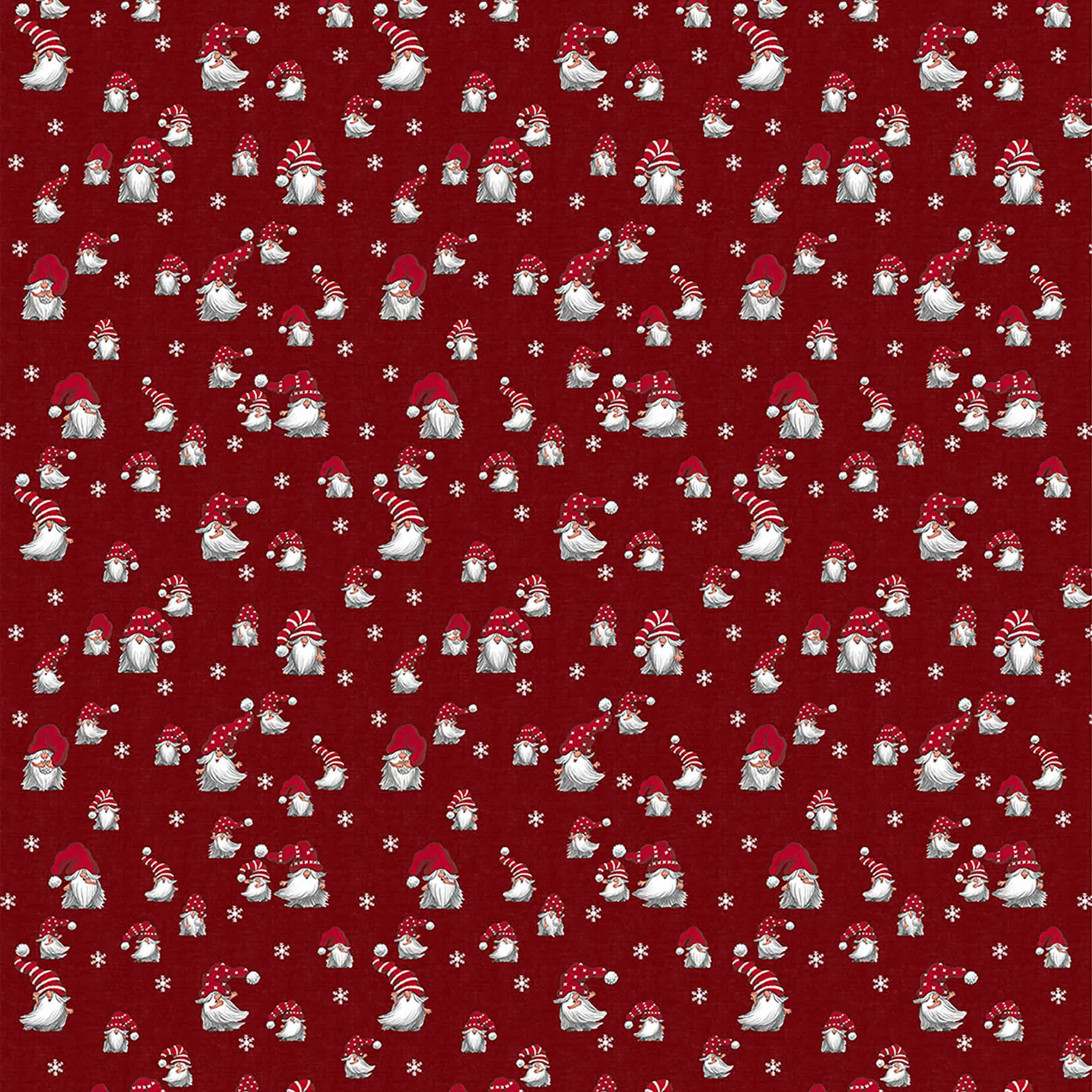 Toile cirée Julian, Rouge Arvidssons Textil