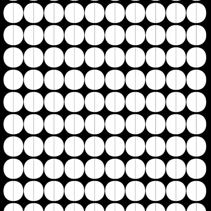 Toile cirée Lane - noir-blanc - Arvidssons Textil