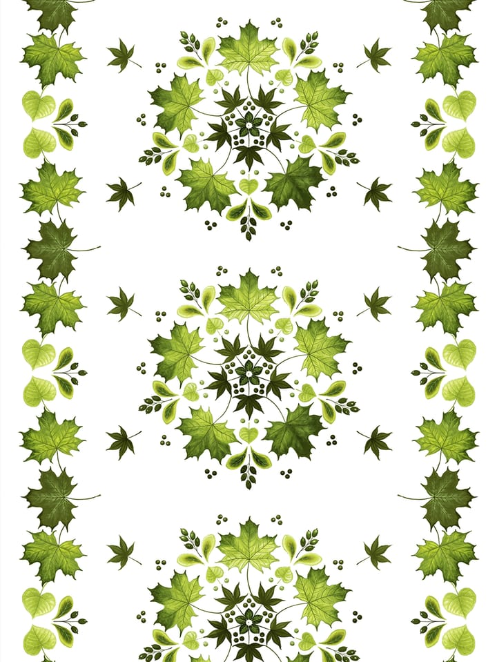 Toile cirée Lövkrans - Vert - Arvidssons Textil