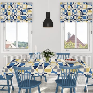 Toile cirée Mosaik - Bleu - Arvidssons Textil