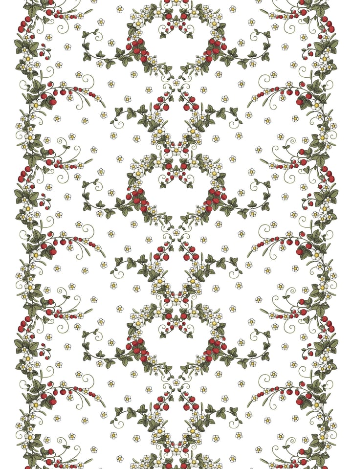 Toile cirée Smultronstället, Blanc cassé Arvidssons Textil