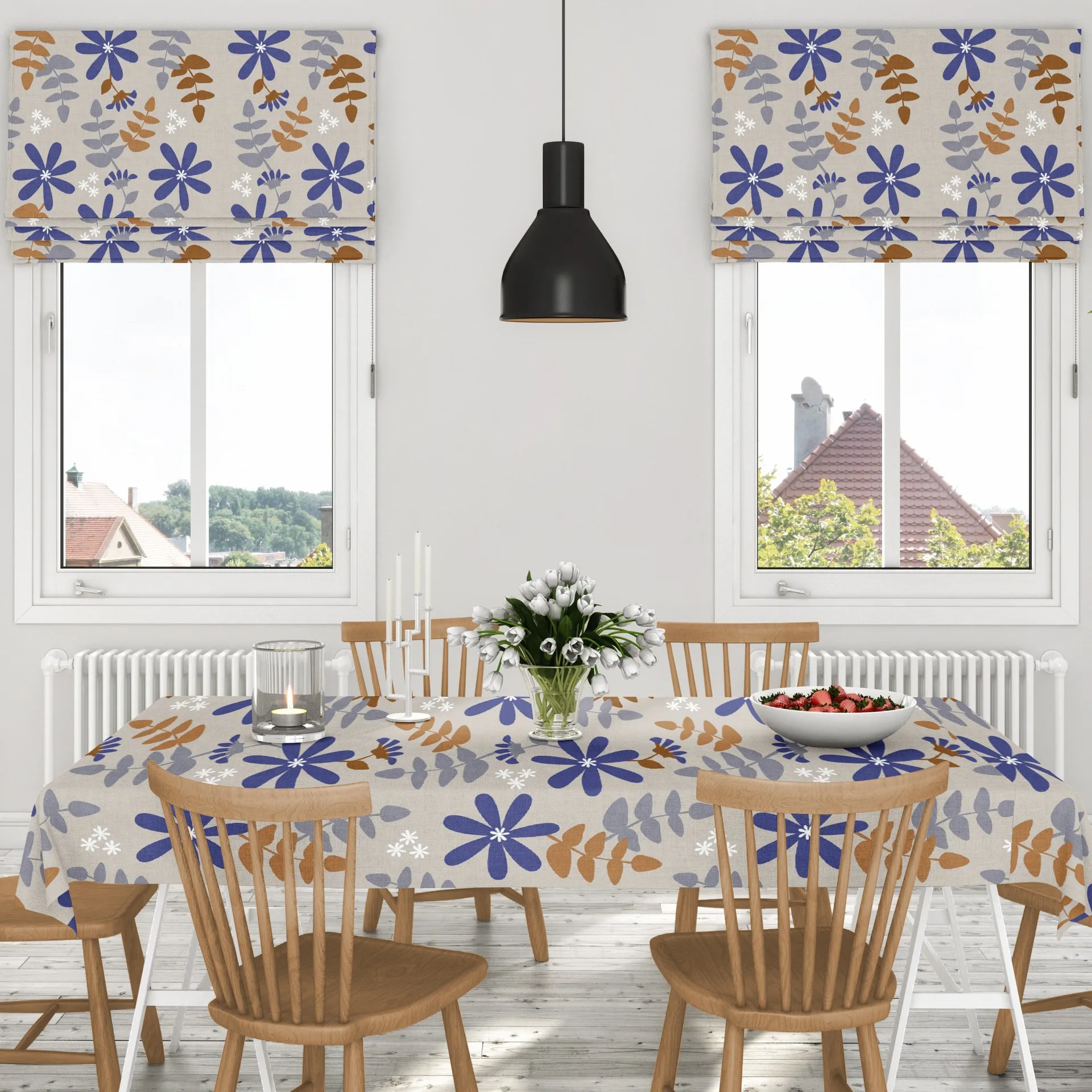 Toile cirée Under solen, Rouille Arvidssons Textil