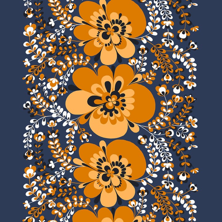 Toile cirée Vivcheka - Orange-bleu - Arvidssons Textil