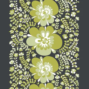 Toile cirée Vivcheka - Vert-gris - Arvidssons Textil