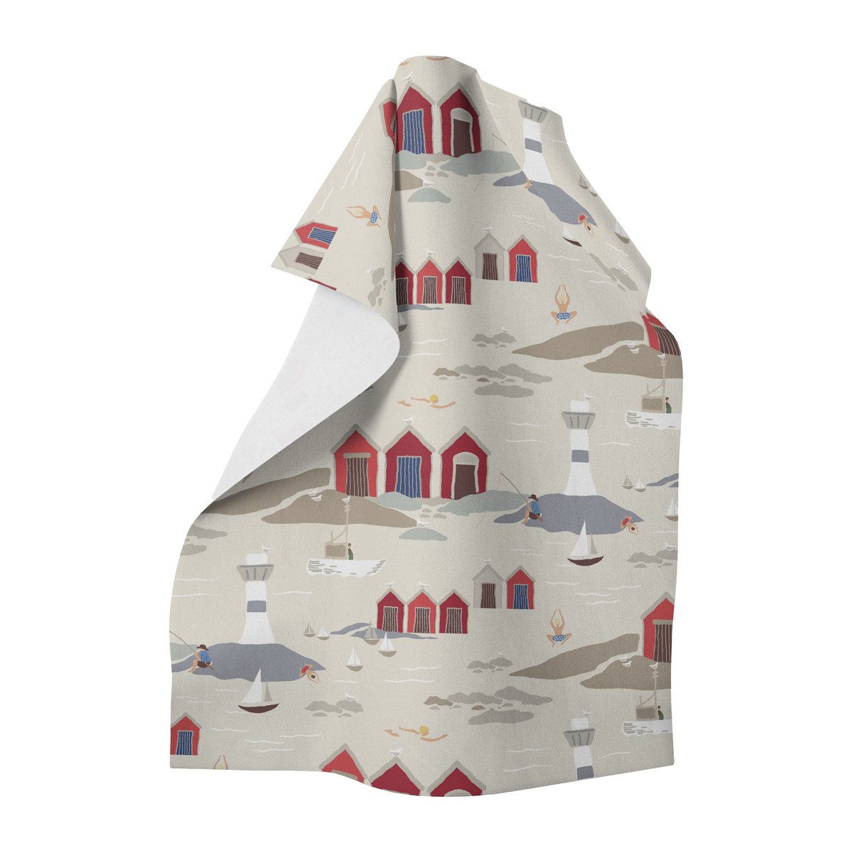 Arvidssons Textil Torchon de cuisine Kust 65x85 cm Beige