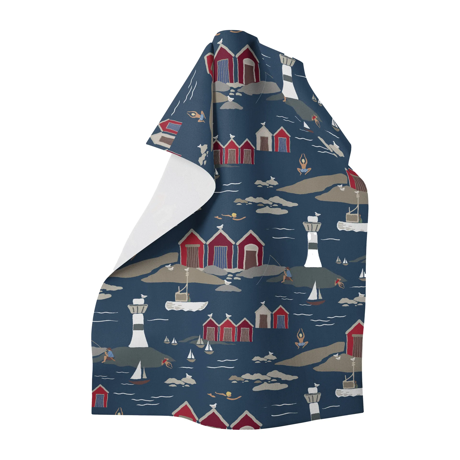 Torchon de cuisine Kust 65x85 cm, Bleu Arvidssons Textil