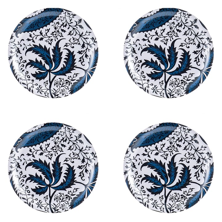 Dessous de verre Indian Indigo Lot de 4 - Ø 11 cm - Åry Home