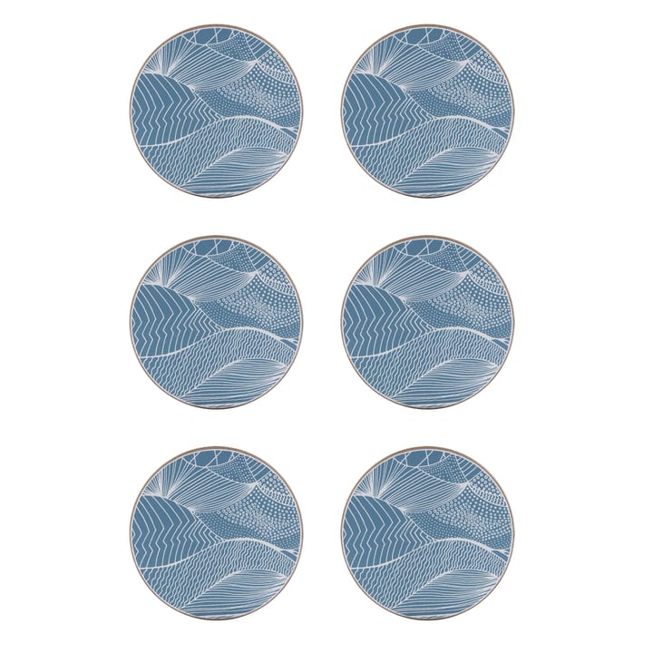 Dessous de verre Japanese Landscape Lot de 6 - Ocean - Åry Home