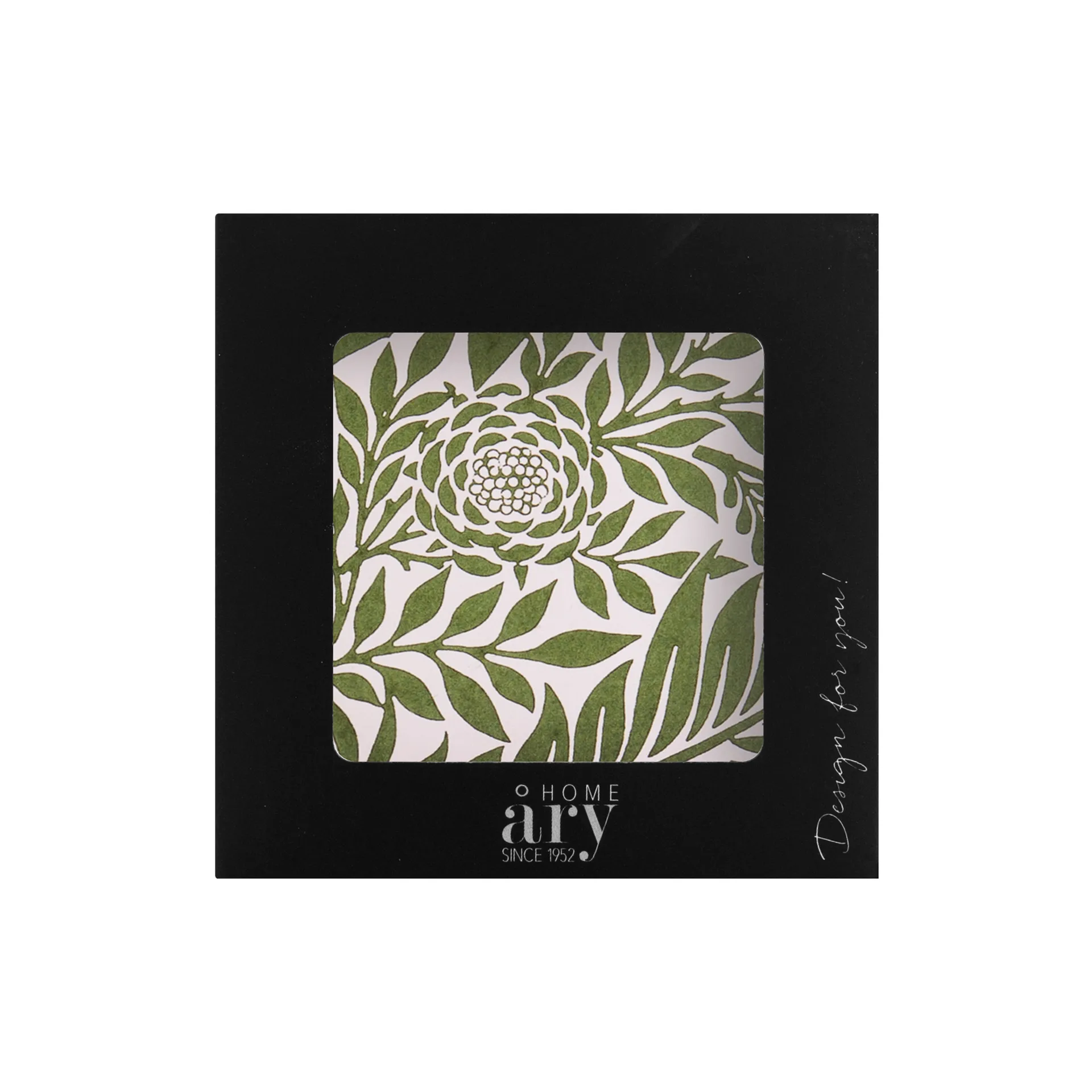 Dessous de verre Larkspur Lot de 6, 10x10 cm Åry Home