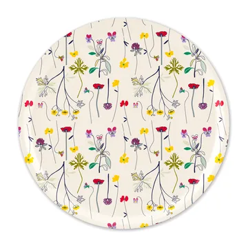 Plateau Herbarium Ø38 cm - Off-white - Åry Home