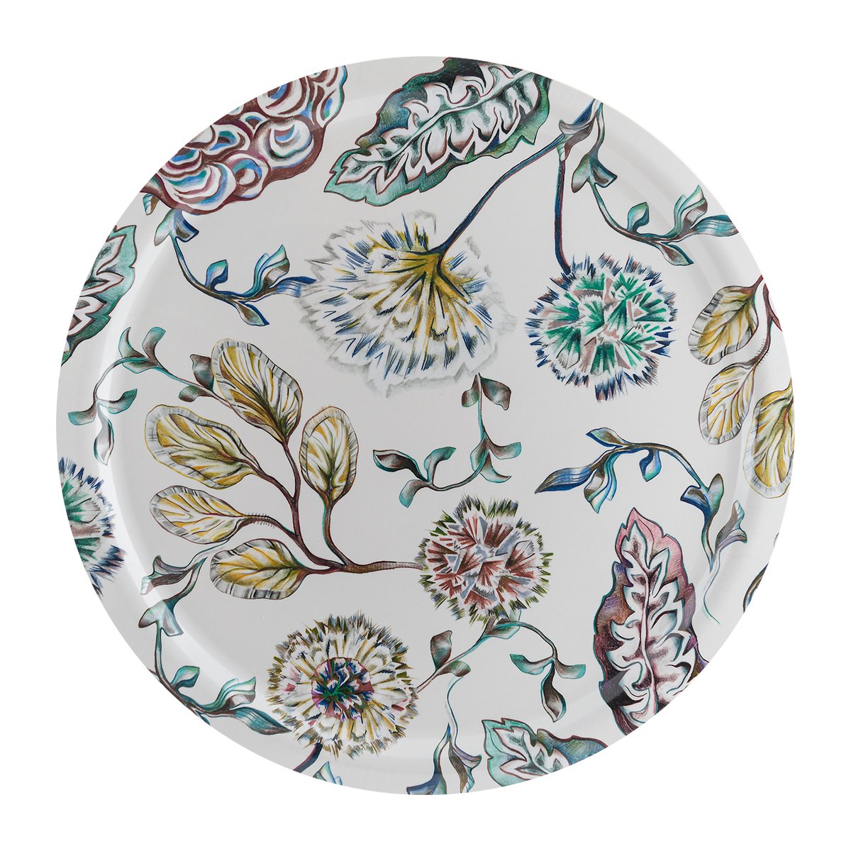 Åry Home Plateau In Bloom rond 49 cm | Design Scandinave | Plateaux | Multi