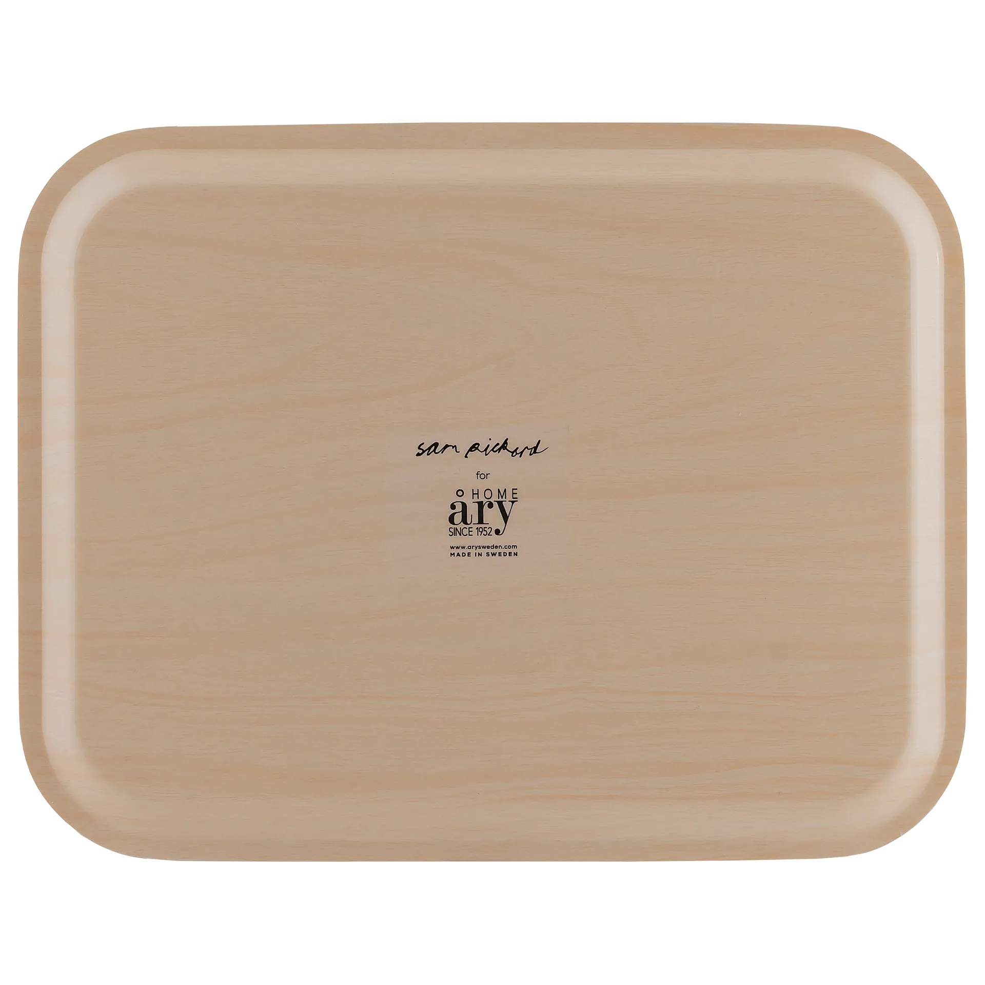 Plateau Pine Cone 28x36cm, Cotton white Åry Home