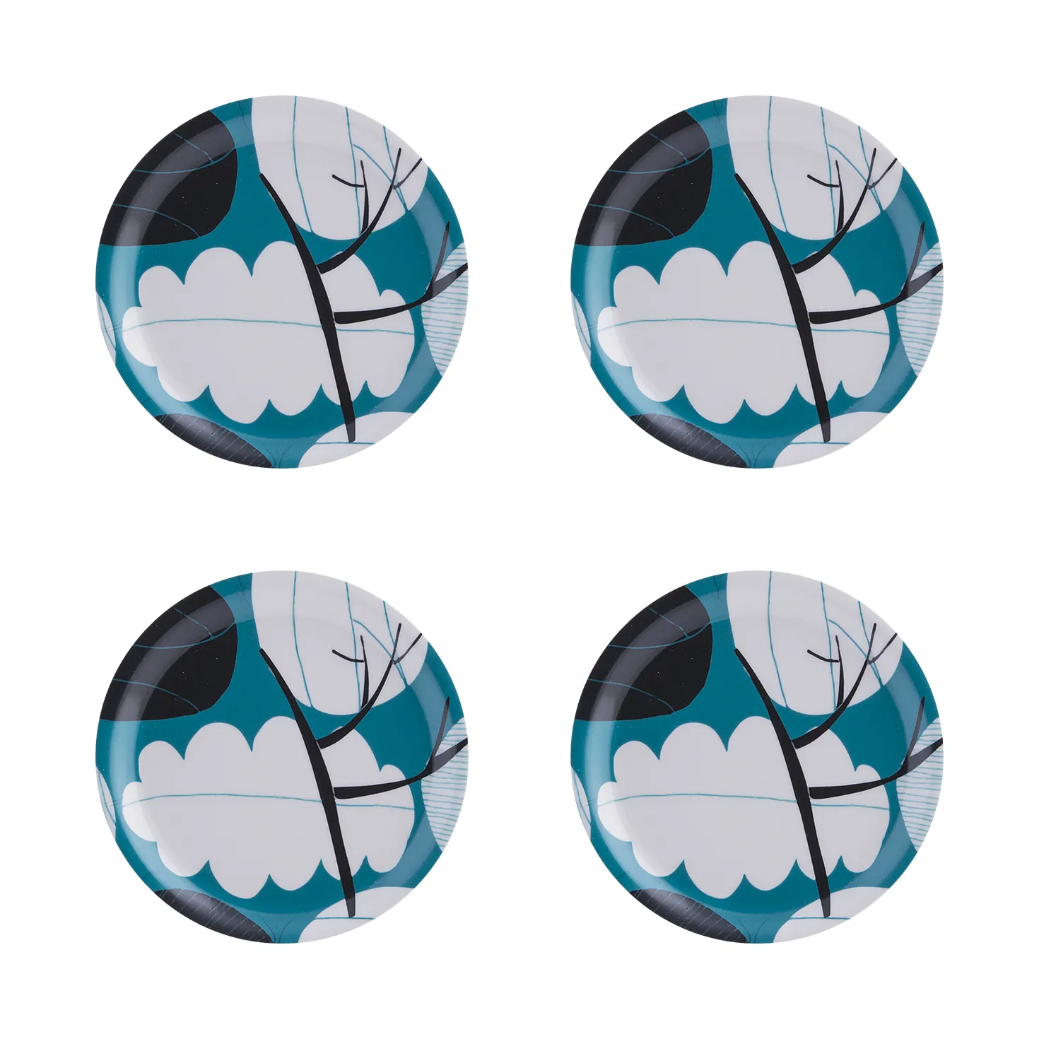 Sous-verres Winter Tree lot de 4, ø 11 cm Åry Home