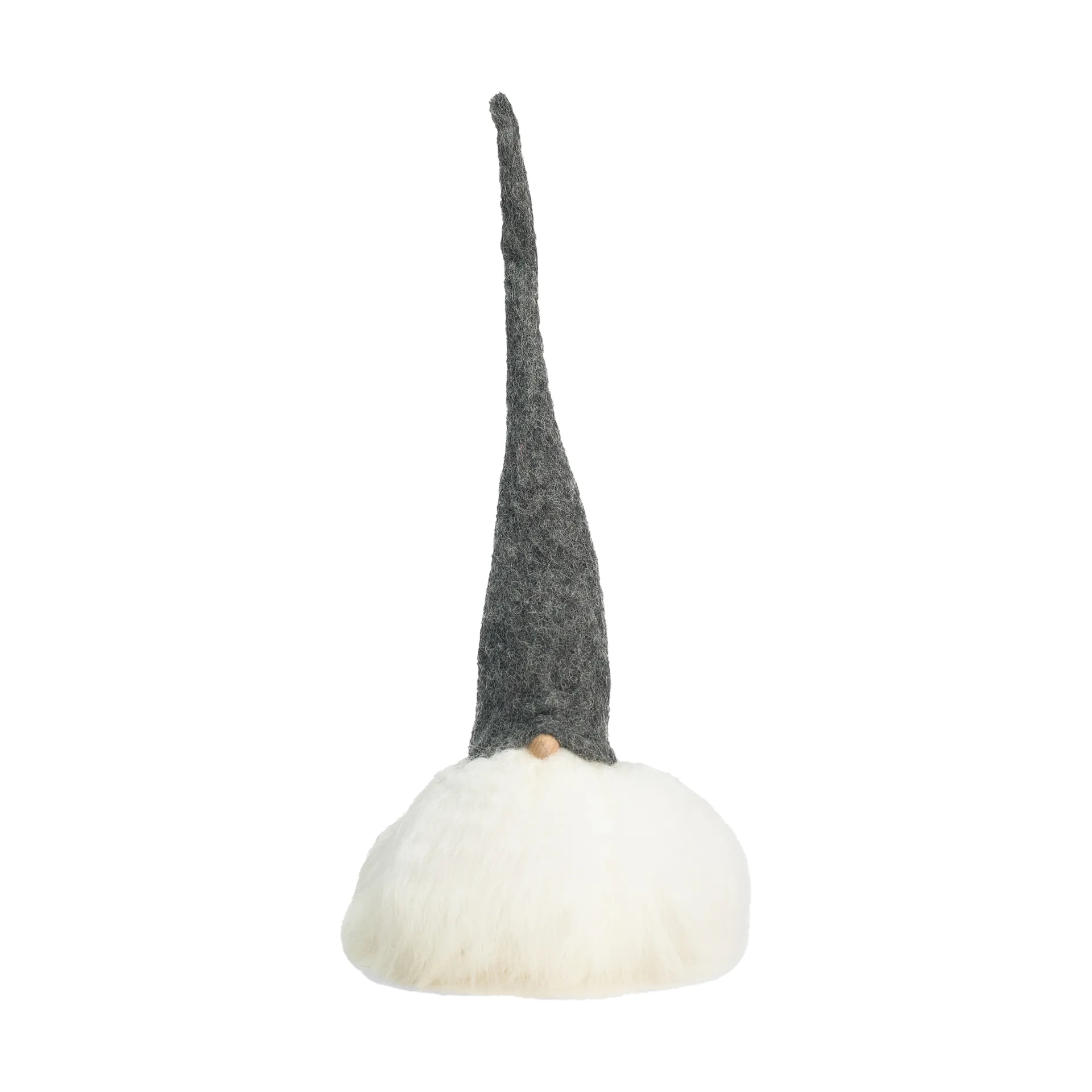 Lutin à barbu, Gris/Blanc, petit Åsas tomtebod